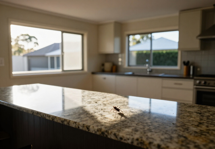 Ant-free Ashbury kitchen after treatment