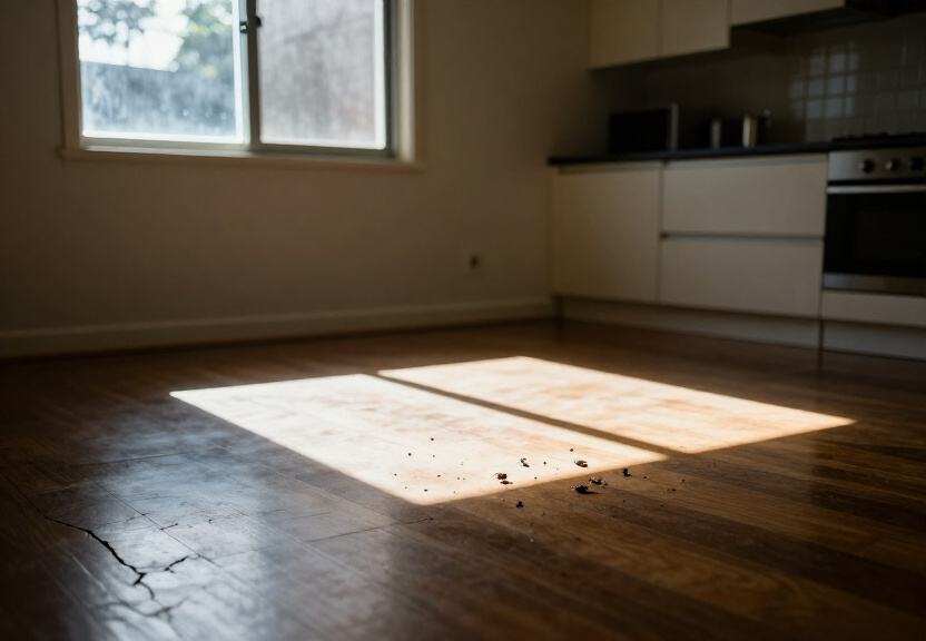Ant trail in an Ashbury kitchen before treatment